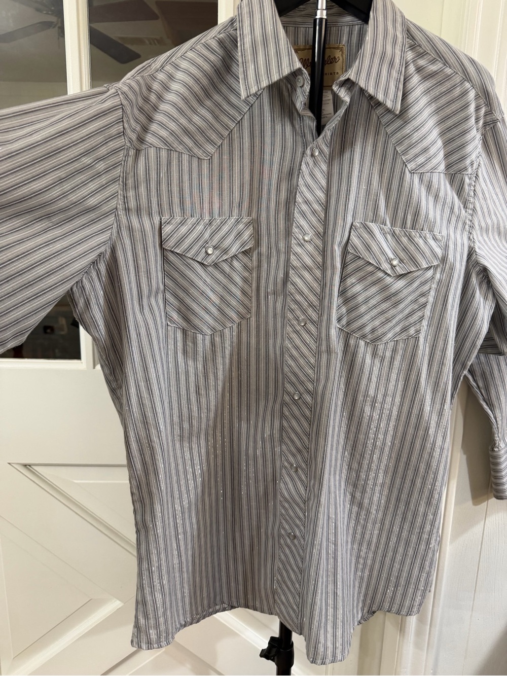 Vintage Wrangler Western Cowboy Pearl Snap Shirt